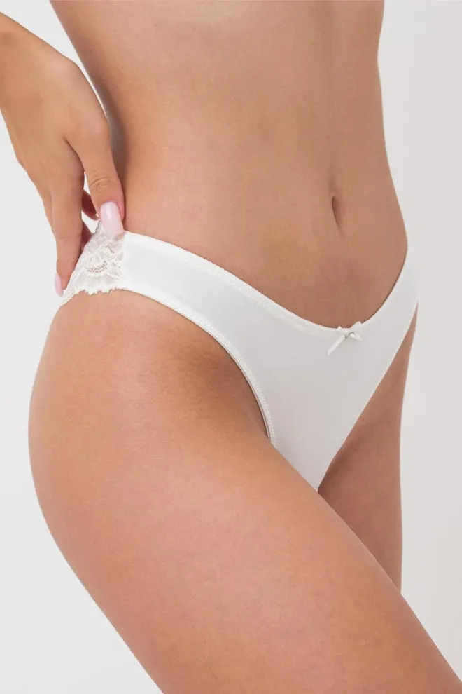 Женские трусы кружевные бразилиана Sophia 2605/31 Giulia (whisper white)