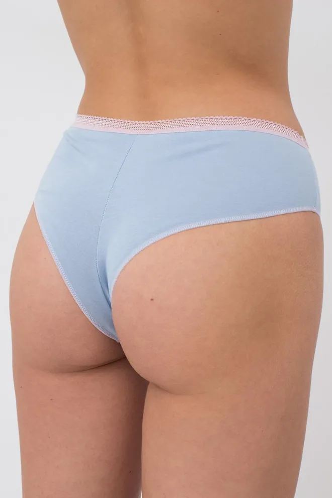 Женские трусы бразилиана Sweet cotton 2216/60 Giulia (mint)