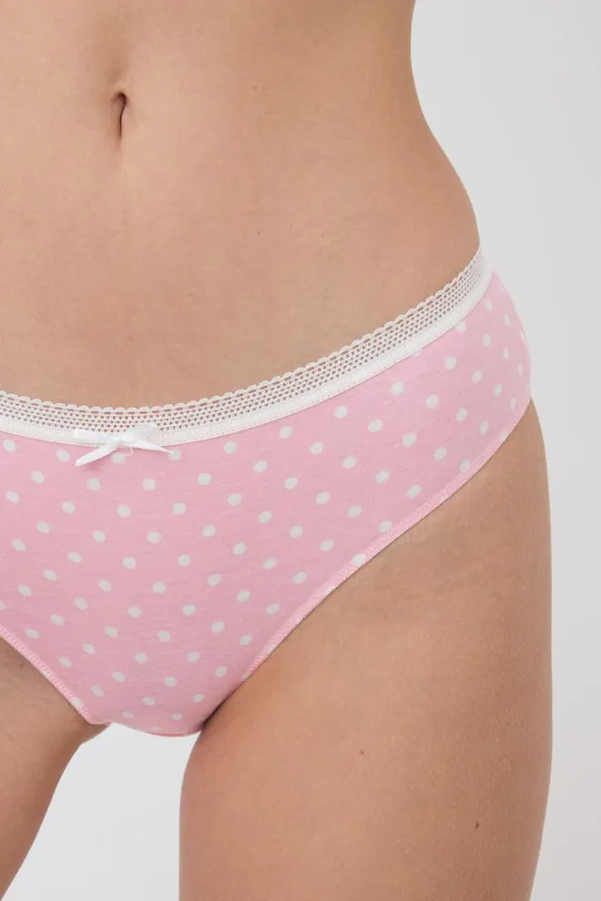 Женские трусы слипы Sweet cotton 2301/60 Giulia (pink dots)