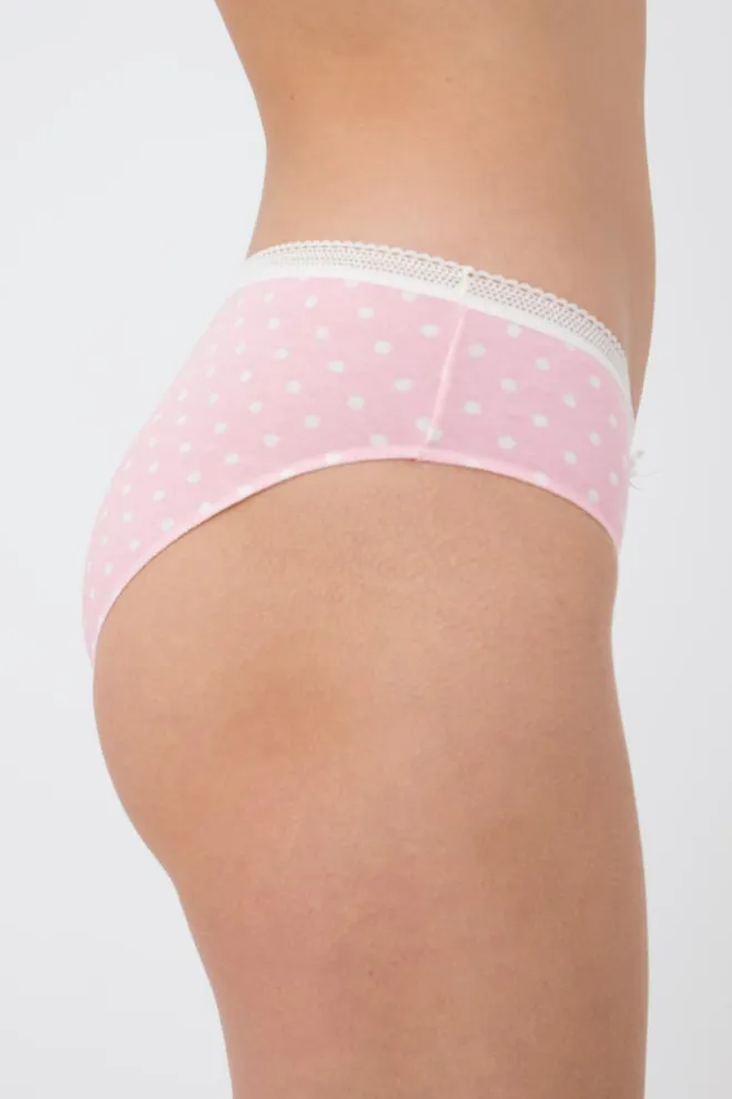 Женские трусы слипы Sweet cotton 2301/60 Giulia (pink dots)