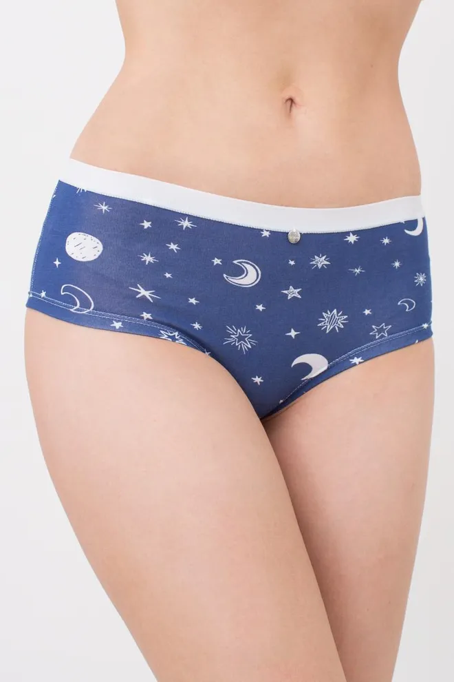Женские трусы шортики Sweet cotton 2602/60 Giulia (moon)