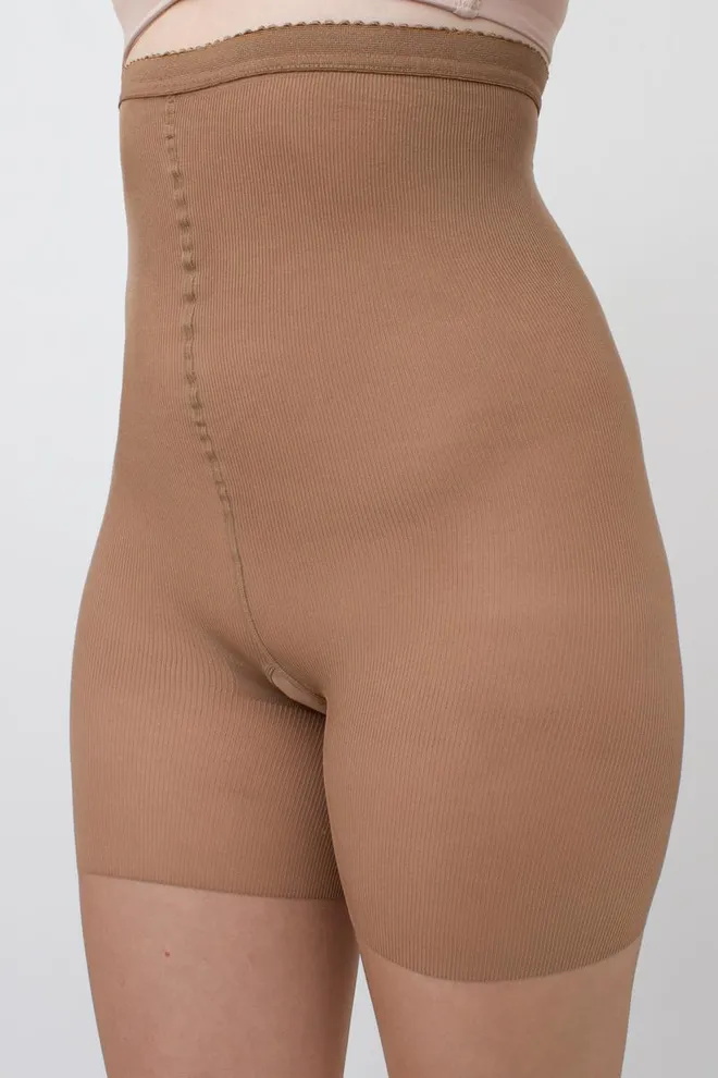 Классические корректирующие колготки Talia control 40 den Giulia (caramel), бежевый