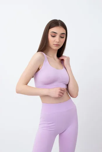Бесшовный топ на широких бретелях Tank top Giulia (orchid bloom) Бесшовный топ на широких бретелях Tank top Giulia (orchid bloom)