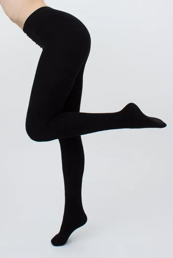 Теплі махрові колготки Terry 250 den Giulia (nero)