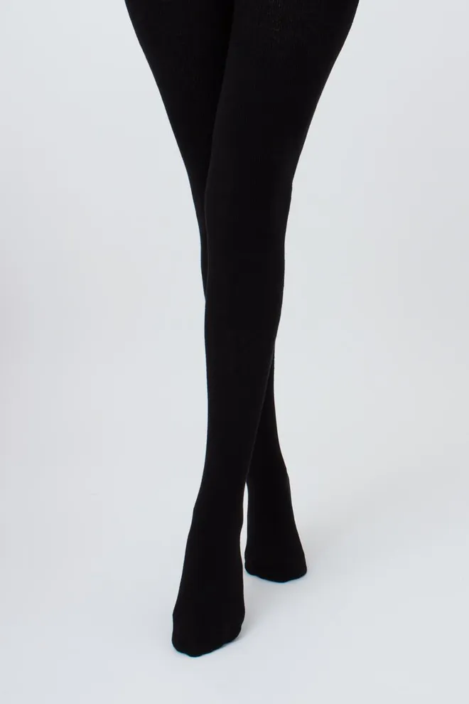 Теплі махрові колготки Terry 250 den Giulia (nero)
