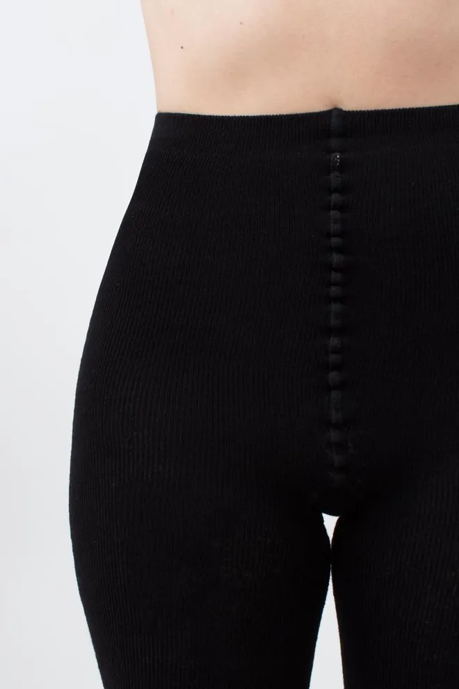 Теплі махрові колготки Terry 250 den Giulia (nero)