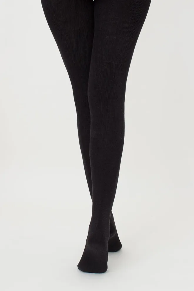 Теплі махрові колготки Terry 250 den Giulia (asphalt)