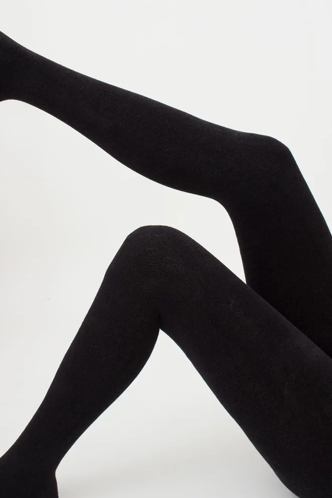 Теплі махрові колготки Terry 250 den Giulia (asphalt)