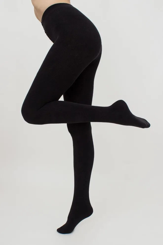 Теплі махрові колготки Terry 250 den Giulia (asphalt)