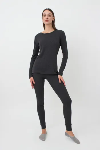 Термоштаны женские в рубчик Thermo Sport 4320/190 Giulia (dark grey) Термоштаны женские в рубчик Thermo Sport 4320/190 Giulia (dark grey)