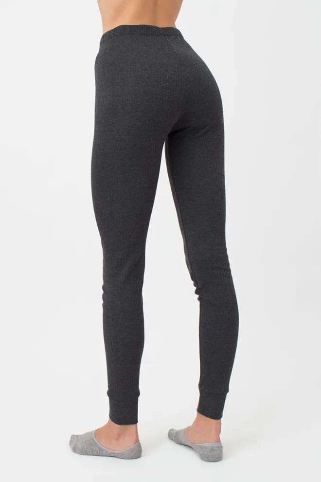 Термоштаны женские в рубчик Thermo Sport 4320/190 Giulia (dark grey)