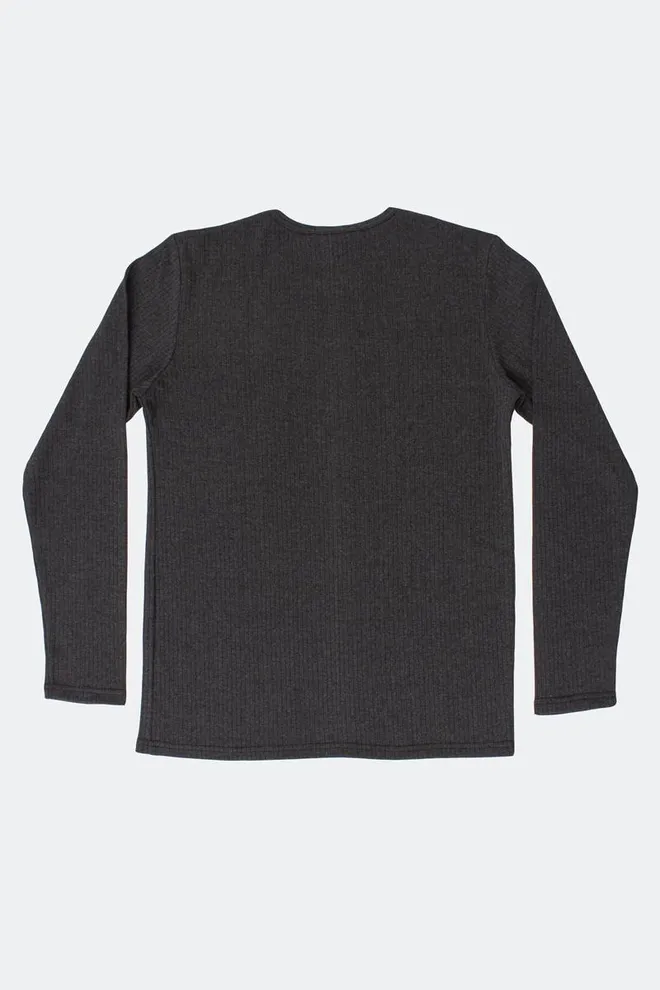 Термофутболка мужская в рубчик Thermo Sport 4701/190 Giulia (dark grey)