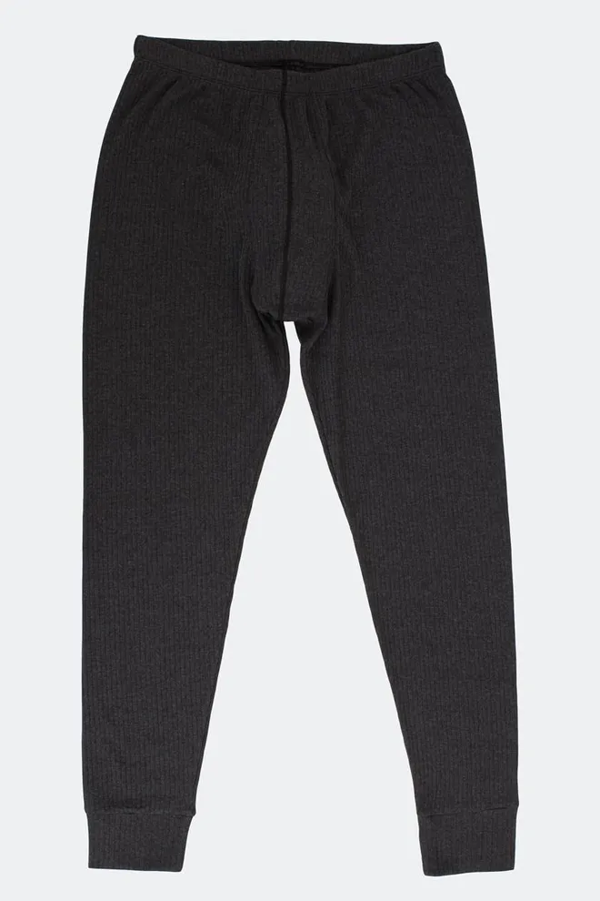 Термоштаны мужские в рубчик Thermo Sport 9101/190 Giulia (dark grey)