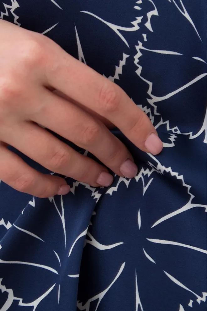 Пижама женская с шортами Tiziana 6032/051 Giulia (navy/white clove)