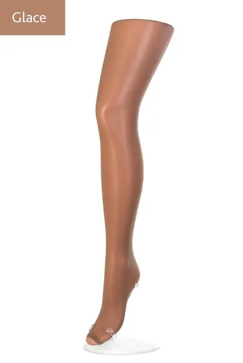 Классические колготки с открытым носком Toe 15 den Giulia (glace)