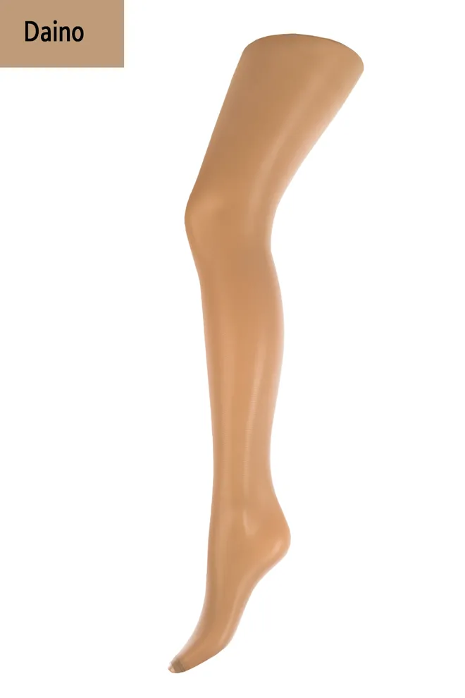 Классические колготки с открытым носком Toe 15 den Giulia (daino)