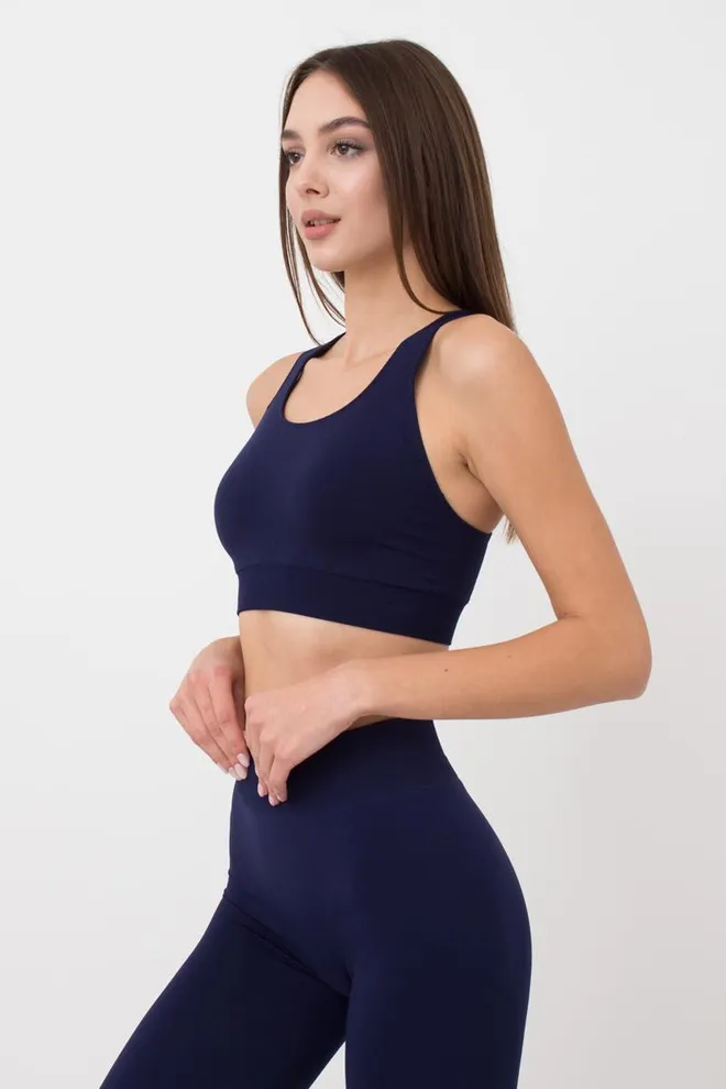 Спортивный бесшовный топ Top energy Giulia (rhodonite)