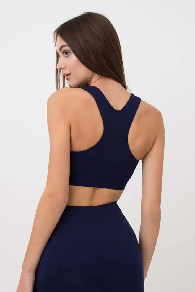 Спортивный бесшовный топ Top energy Giulia (rhodonite)