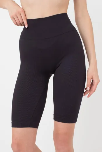 Велосипедки женские в рубчик TRACKS RIB Giulia (black), черный Велосипедки женские в рубчик TRACKS RIB Giulia (black), черный