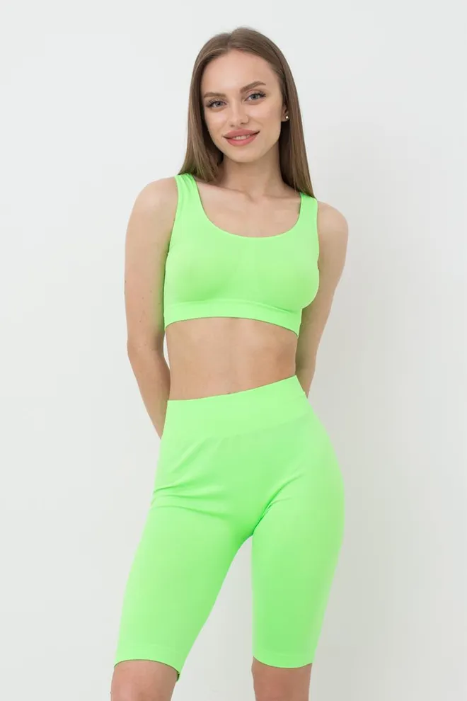 Велосипедки женские TRACKS MODEL 1 Giulia (green neon), зеленый