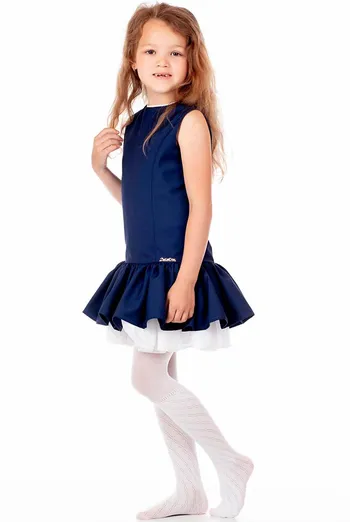 Детские колготки с имитацией гольф Traisy 80 den model 4 Giulia (bianco)