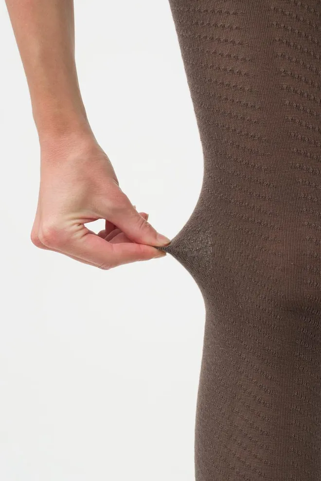 Колготки теплі з візерунком Twill 180 den model 2 Giulia (black)