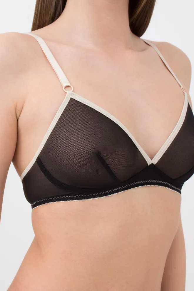 Бюстгальтер Tatoo 1605/04 Giulia (black), черный