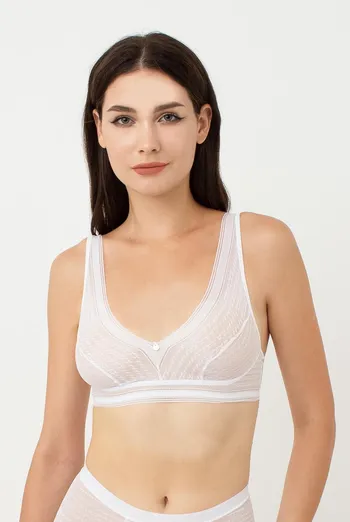 Кружевной бюстгалтер браллет Teresa 1613/31 TM Giulia (white), белый Кружевной бюстгалтер браллет Teresa 1613/31 TM Giulia (white), белый