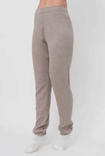 Штаны с манжетами в рубчик WARMLY TOUCH 4308/150 Giulia (dark beige), бежевый Штаны с манжетами в рубчик WARMLY TOUCH 4308/150 Giulia (dark beige), бежевый
