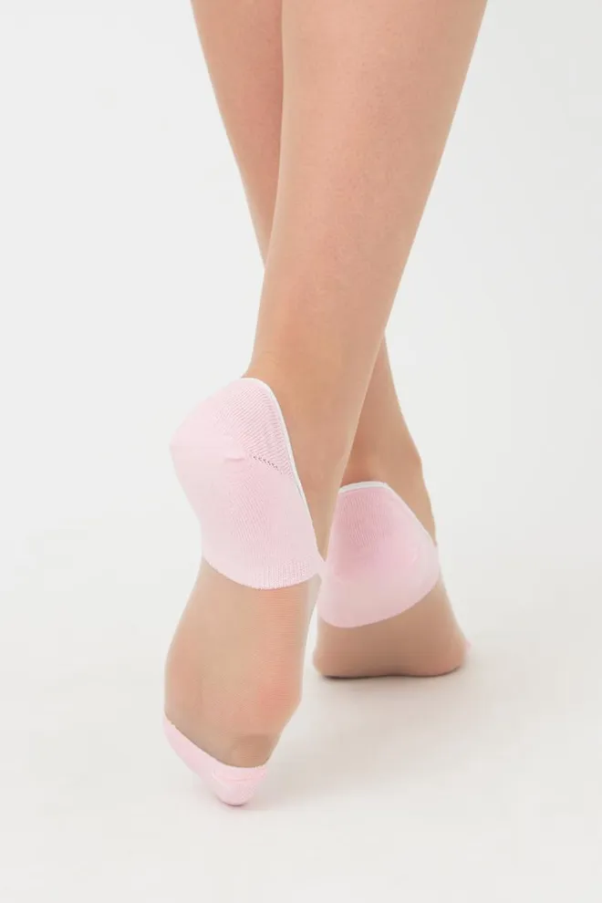 Носки следки женские Wf1 cristal 002 Giulia (pearl)