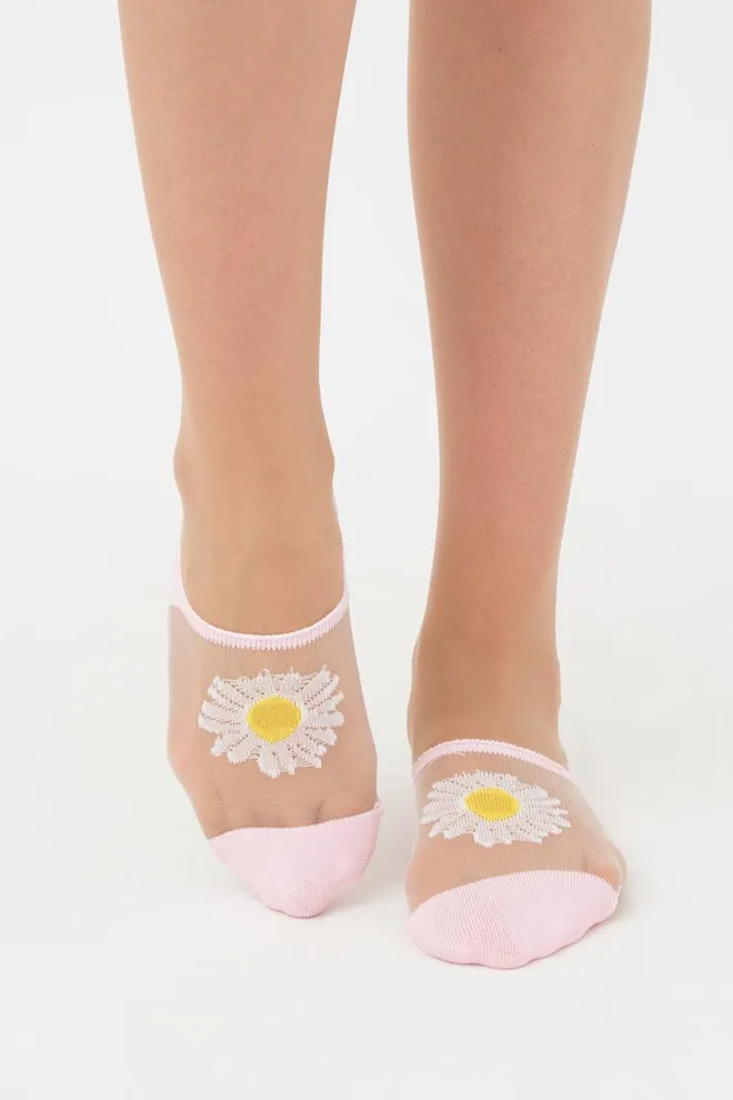 Носки следки женские Wf1 cristal 002 Giulia (pearl)