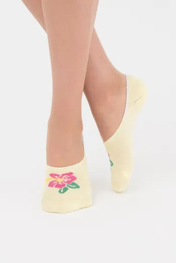 Носки следки женские Wf1 tropic 001 Giulia (light yellow) Носки следки женские Wf1 tropic 001 Giulia (light yellow)