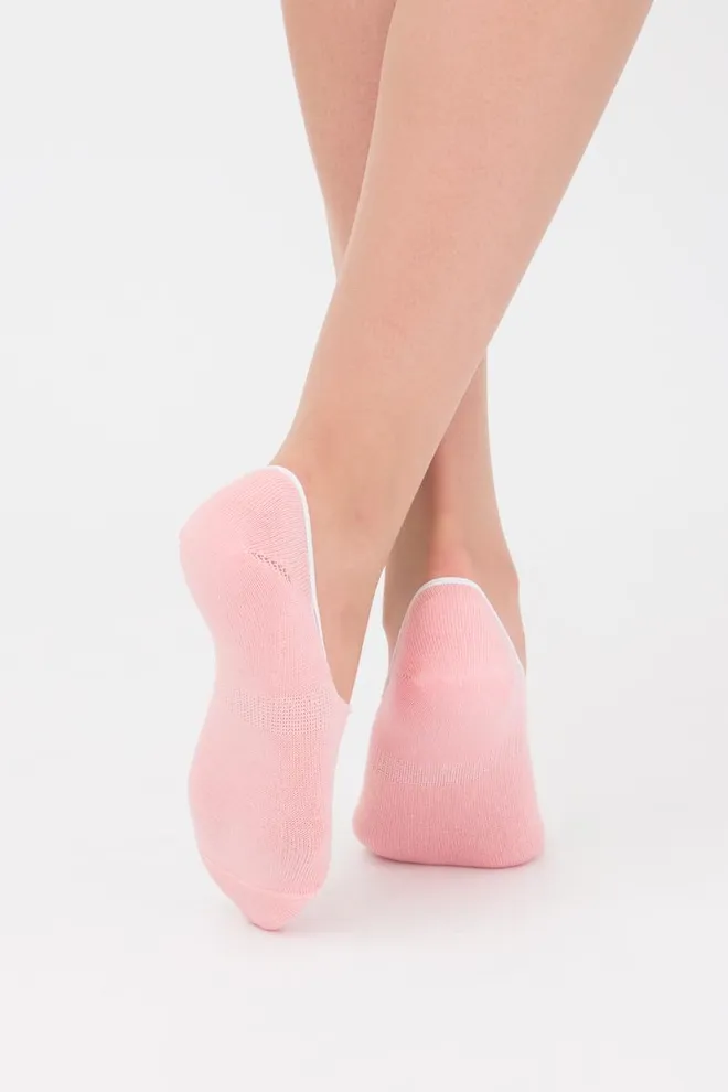Носки следки женские Wf1 tropic 001 Giulia (geranium)