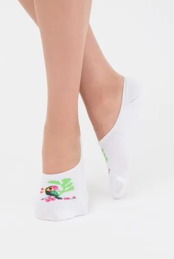 Носки следки женские Wf1 tropic 002 Giulia (bianco) Носки следки женские Wf1 tropic 002 Giulia (bianco)
