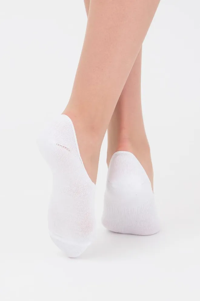 Носки следки женские Wf1 tropic 002 Giulia (bianco)