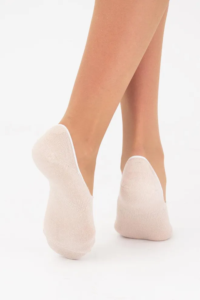 Носки следки женские WFC/Sk-cl Giulia (panna)