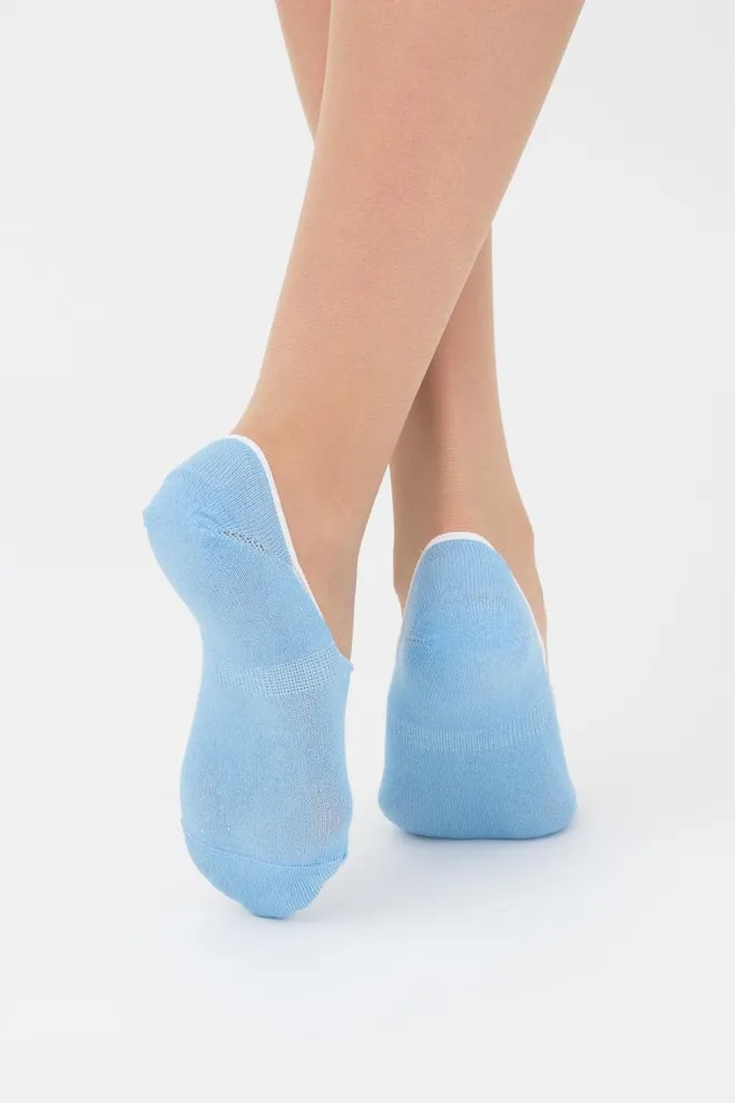 Носки следки женские WFC/Sk-cl Giulia (baby blue)