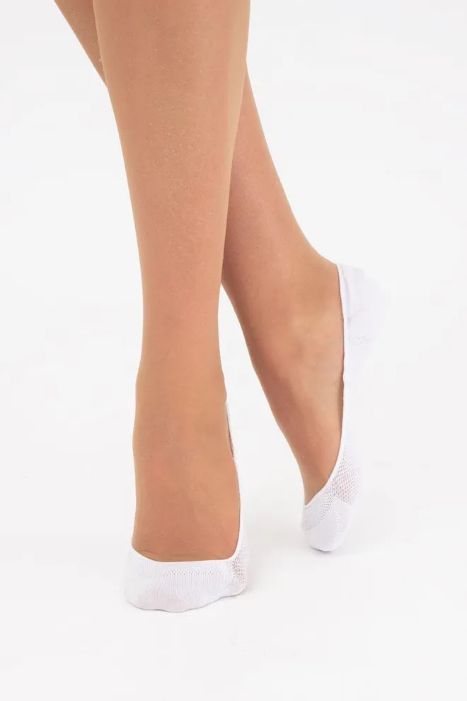 Носки следки женские Wf1 ballerina comfort Giulia (buttercream)