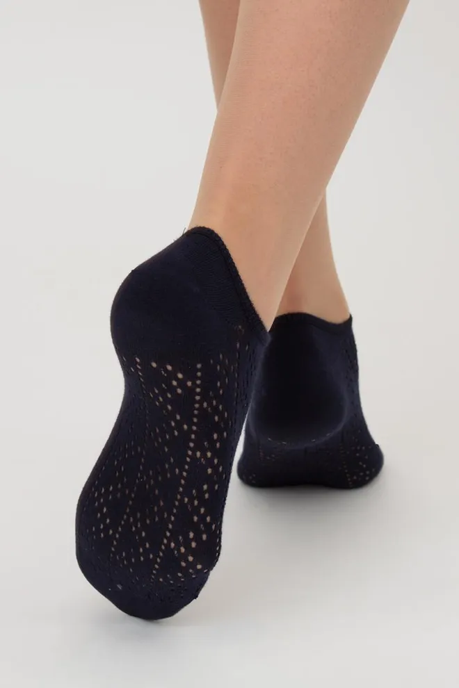Носки женские невидимые спортивные WS0 air 001 Giulia (navy)
