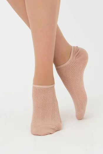 Носки женские невидимые спортивные WS0 air pa 002 Giulia (nude)