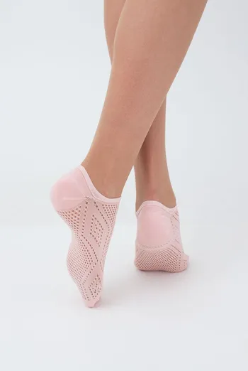Носки женские классические ажурные WS0 AIR PA 004 Giulia (gossamer pink)