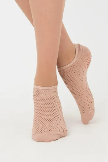 Шкарпетки жіночі класичні ажурні WS0 AIR PA 004 Giulia (nude) Шкарпетки жіночі класичні ажурні WS0 AIR PA 004 Giulia (nude)