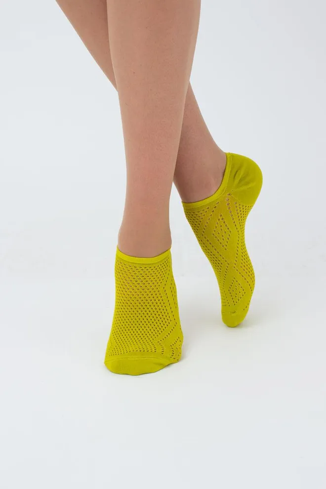 Шкарпетки жіночі класичні ажурні WS0 AIR PA 004 Giulia (fragile sprout)