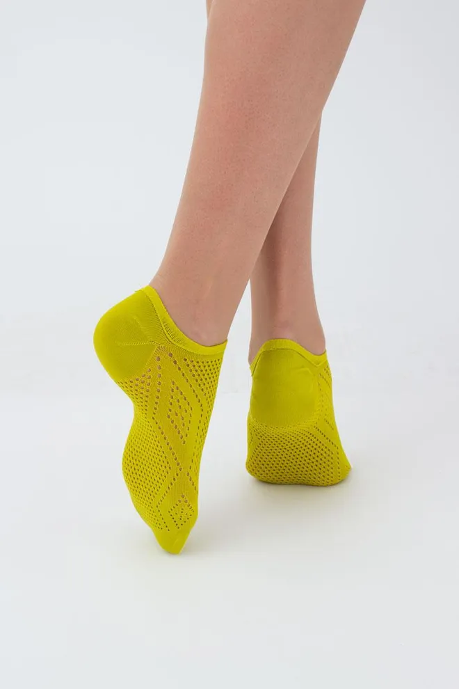 Шкарпетки жіночі класичні ажурні WS0 AIR PA 004 Giulia (fragile sprout)