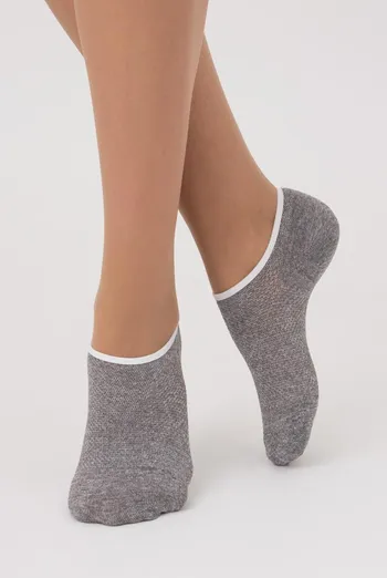 Носки следки женские WS0 AIR PA MELANGE 001 Giulia (melange), серый Носки следки женские WS0 AIR PA MELANGE 001 Giulia (melange), серый