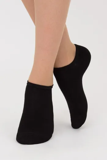 Женские носки следки Ws0 classic Giulia (black), черный Женские носки следки Ws0 classic Giulia (black), черный