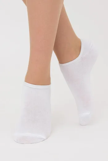 Женские носки следки Ws0 classic Giulia (white), белый Женские носки следки Ws0 classic Giulia (white), белый