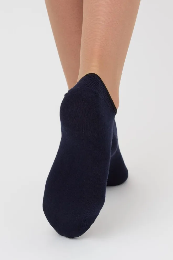 Женские носки следки Ws0 classic Giulia (navy), синий
