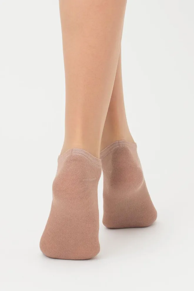 Носки женские короткие Ws1 classic Giulia 2 пары (haze/chantarel)