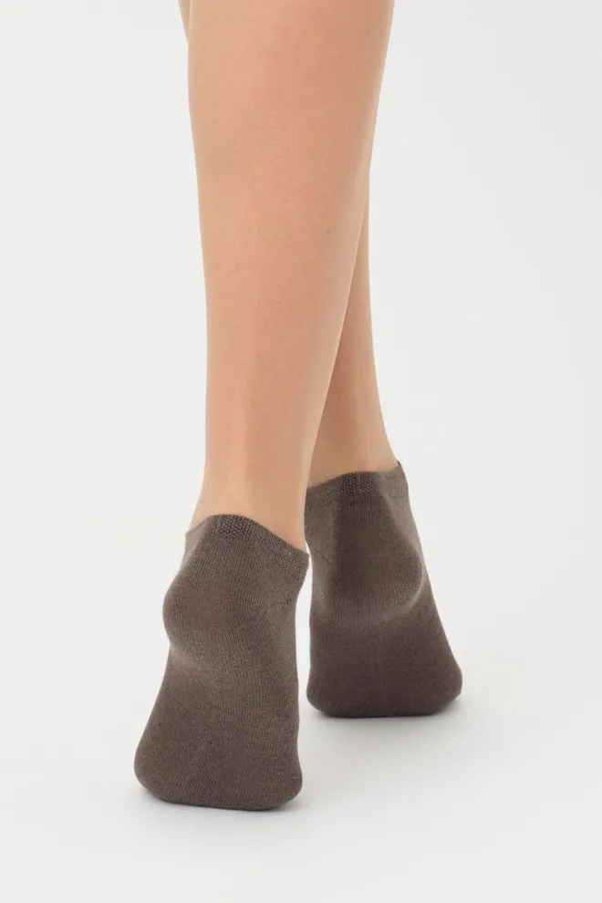 Носки женские короткие Ws1 classic Giulia 2 пары (haze/chantarel)